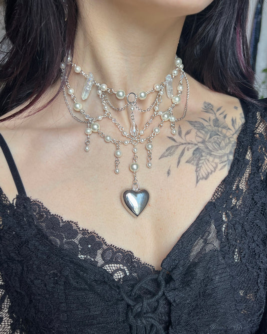 Collier « Complex Heart »