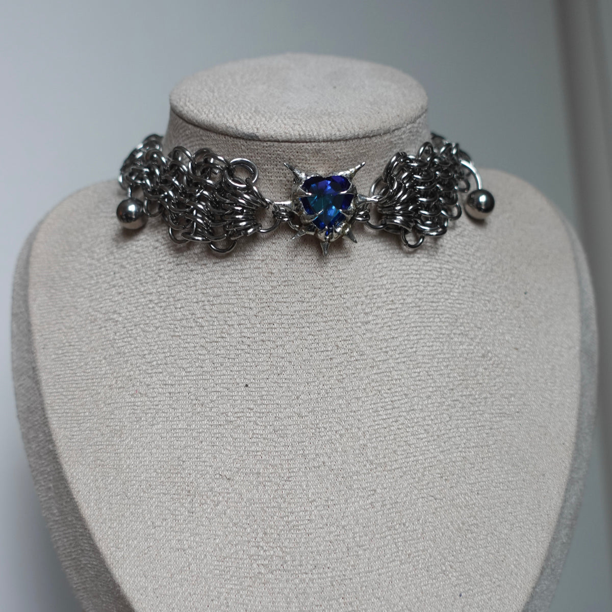 Choker « Sour » en chainmaille
