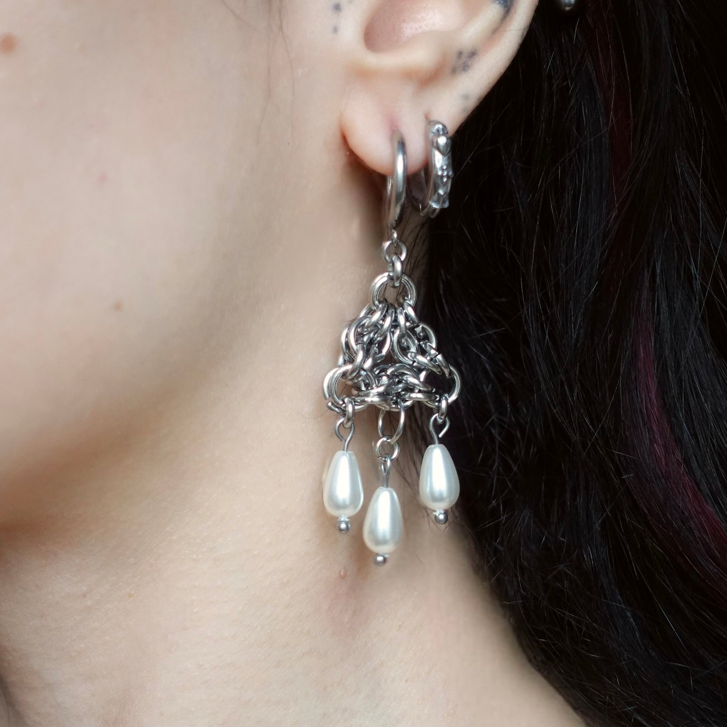 Boucles d’oreilles « Pixelated »
