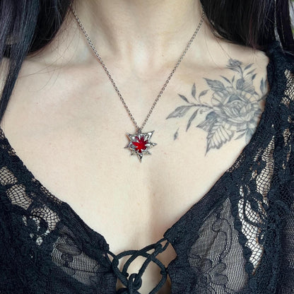 Pendentif cœur « Chaos »