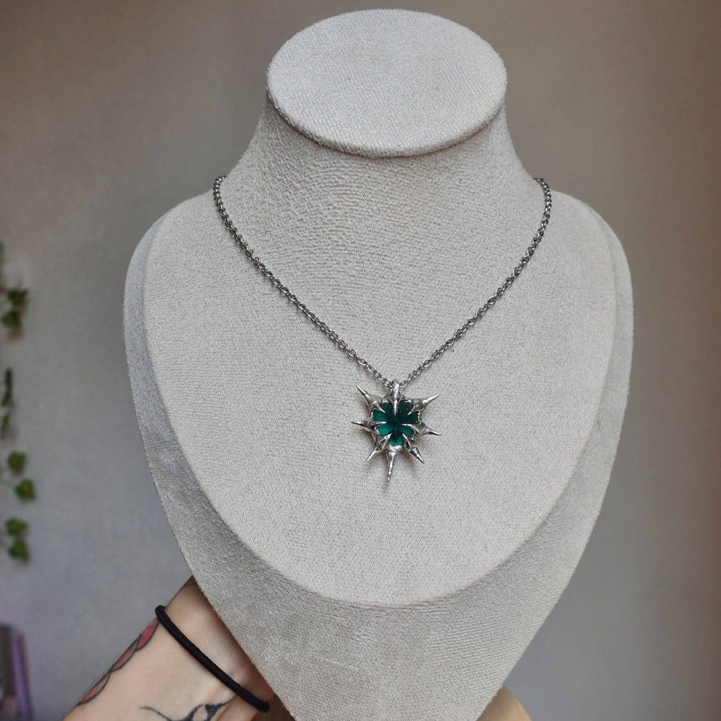 Pendentif cœur « Chaos »