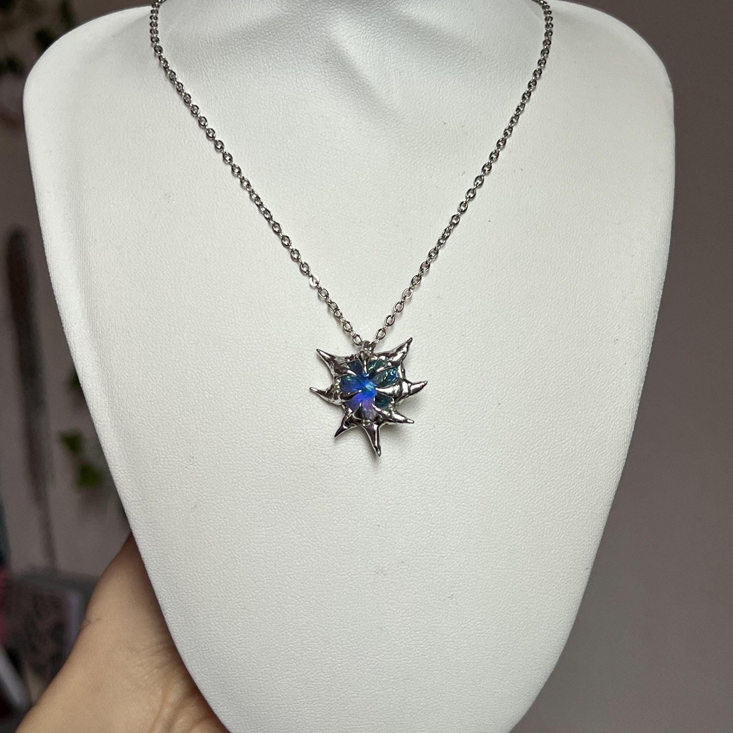 Pendentif cœur « Chaos »