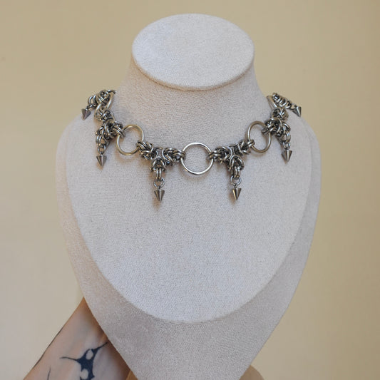 Choker « Charm » en chainmaille