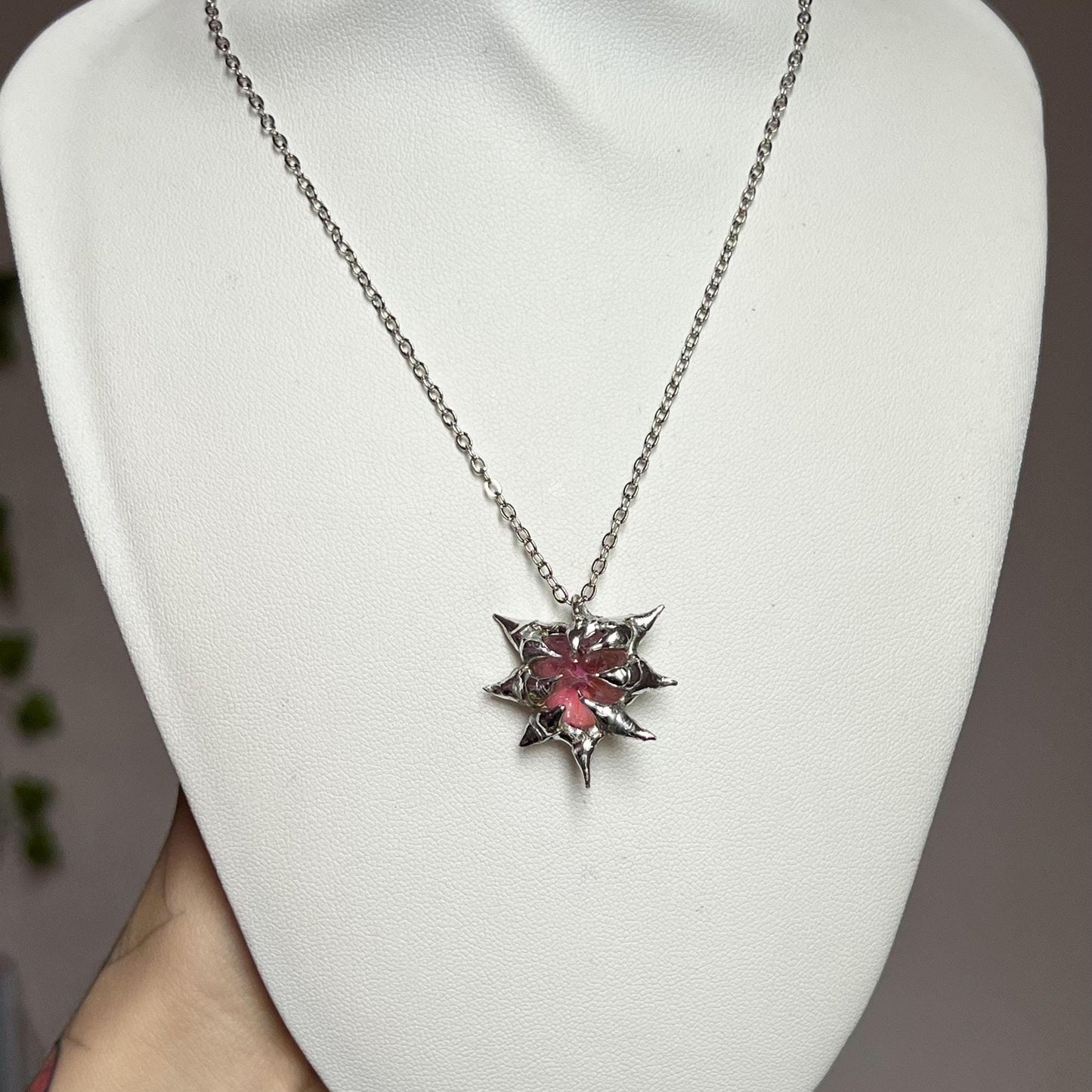Pendentif cœur « Chaos »