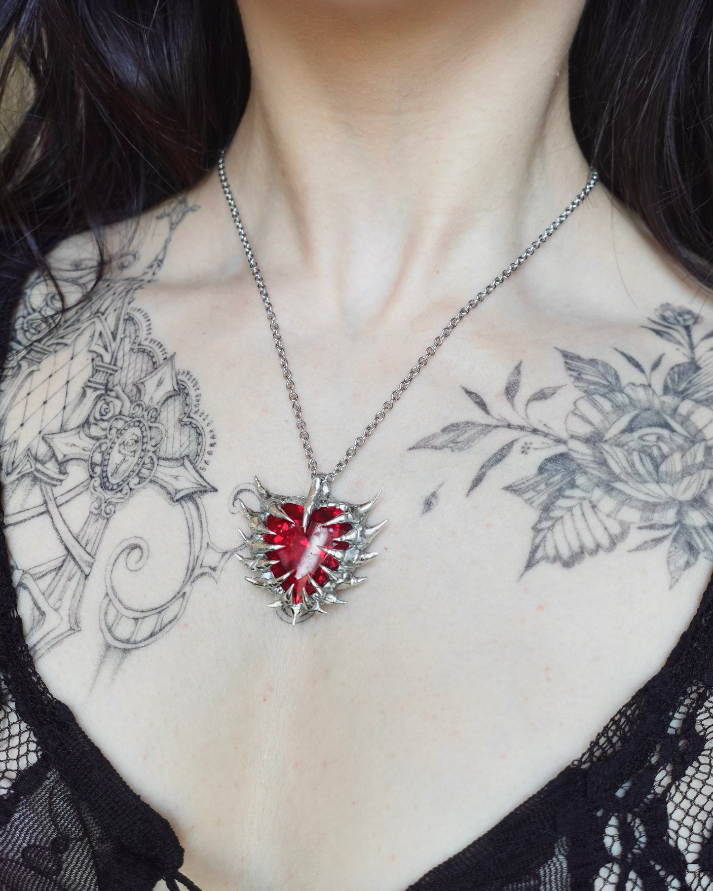 Pendentif fait main « Sacred Aquarius »