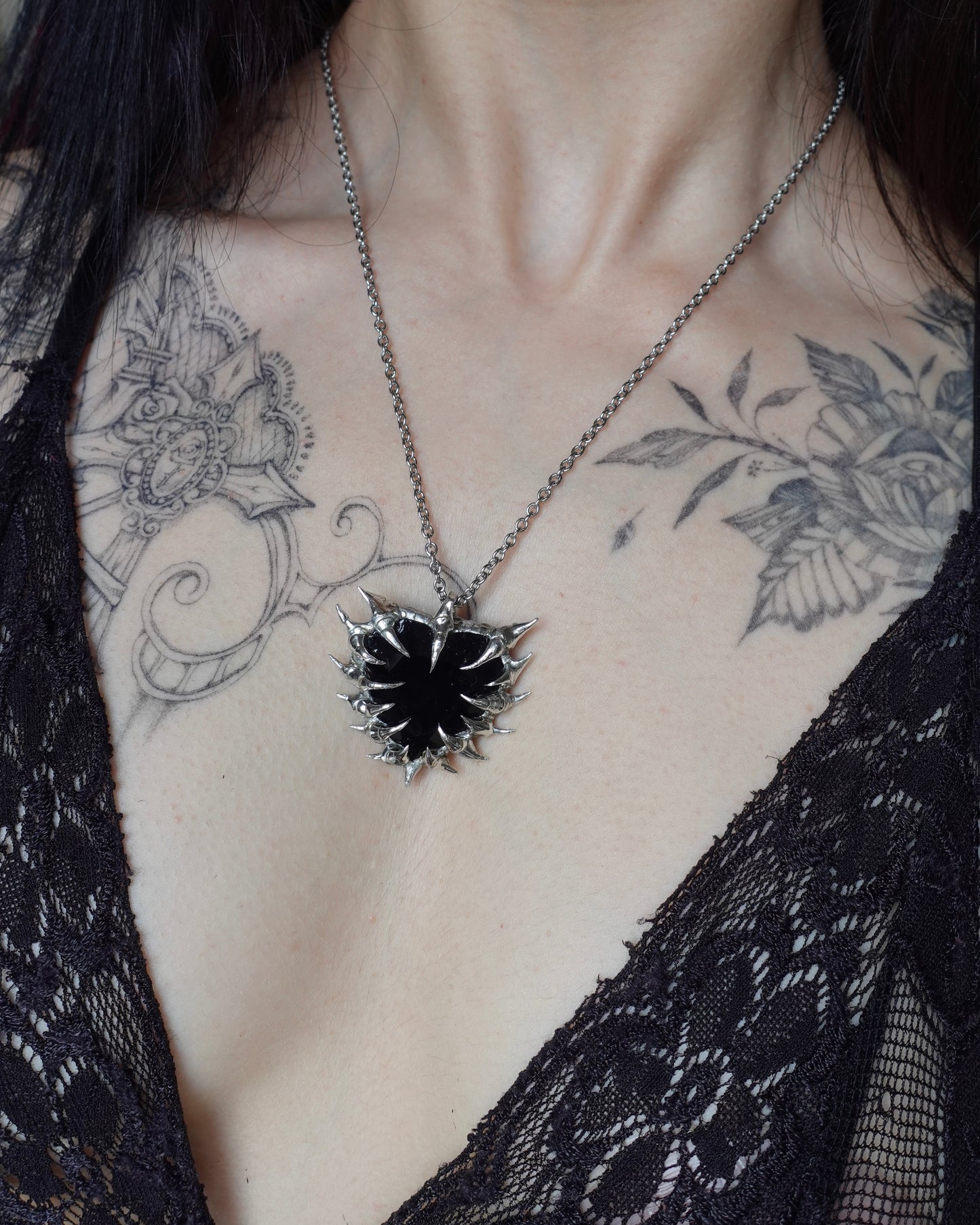 Pendentif fait main « Sacred Aquarius »