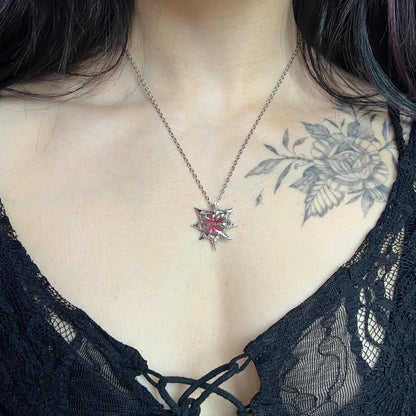 Pendentif cœur « Chaos »