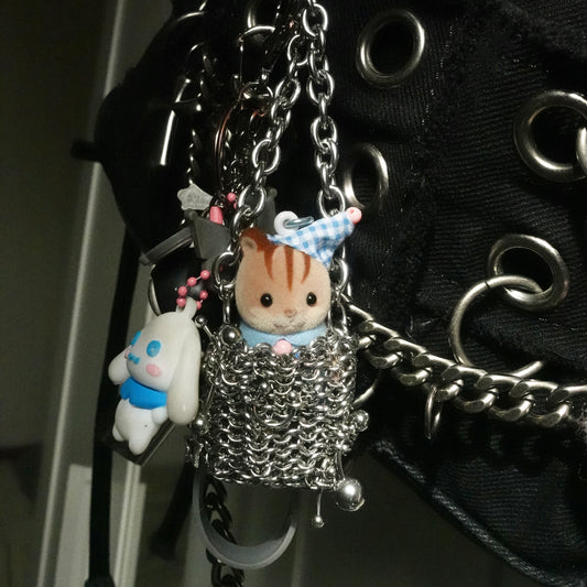 Porte-clefs « sac » à trinket