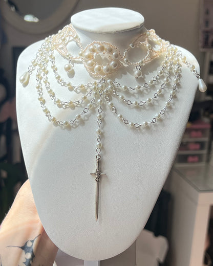 Choker « Soft Cloud »