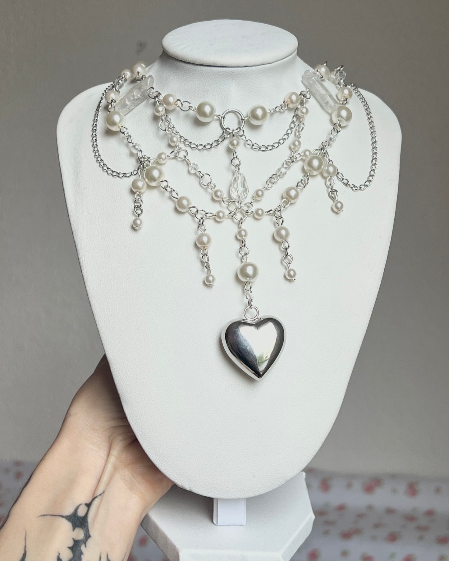 Collier « Complex Heart »