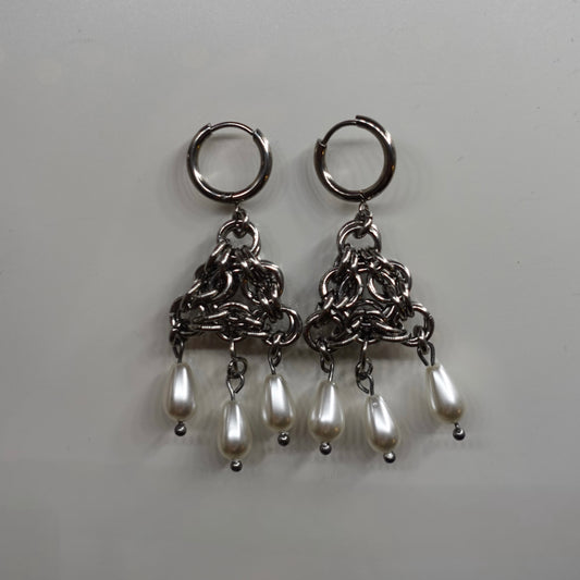 Boucles d’oreilles « Pixelated »