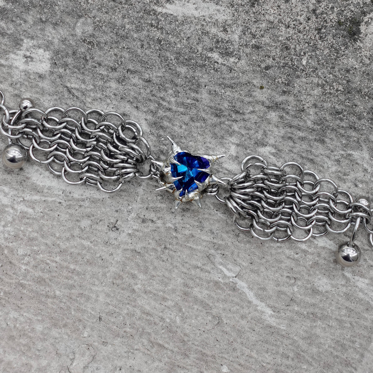 Choker « Sour » en chainmaille