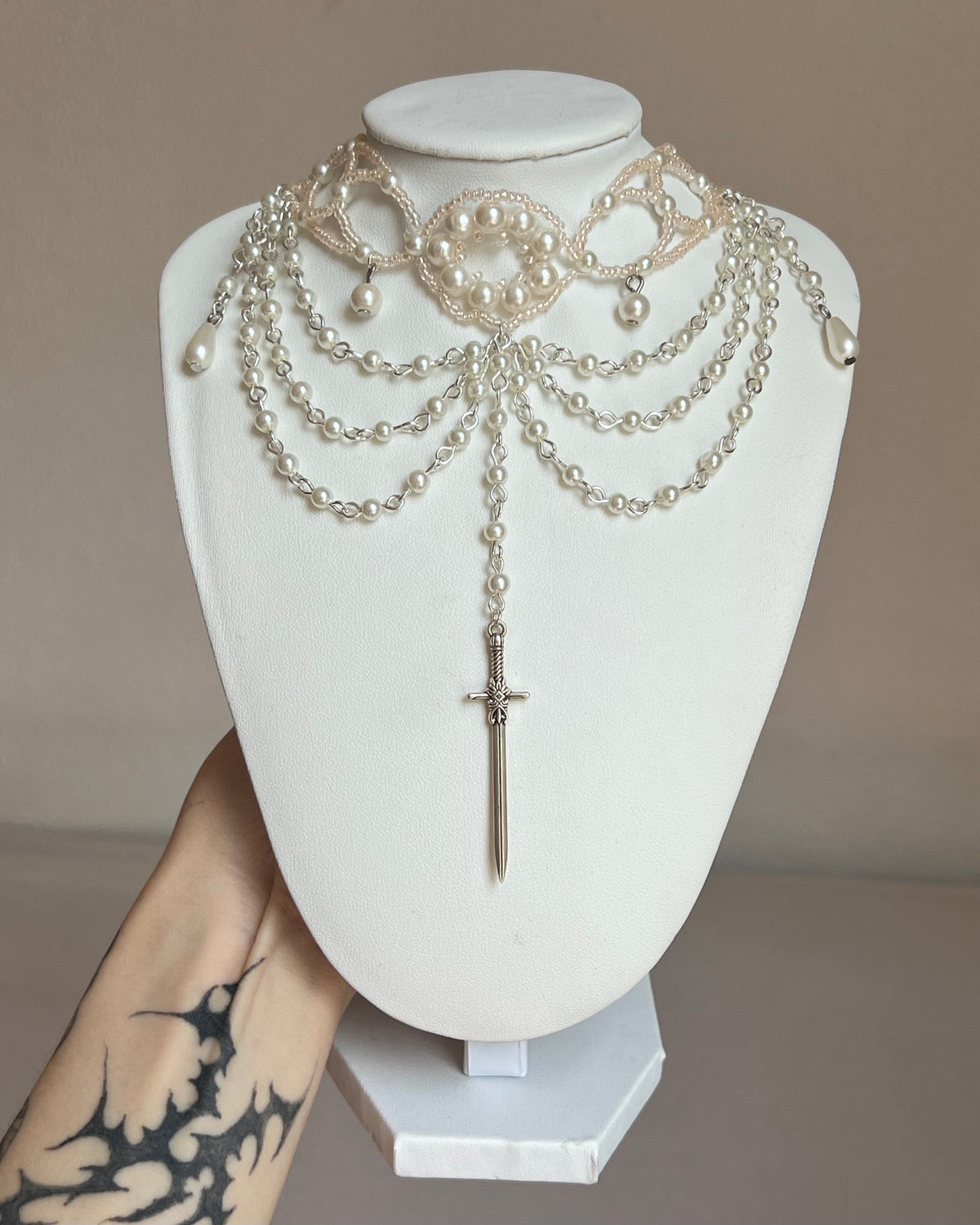 Choker « Soft Cloud »