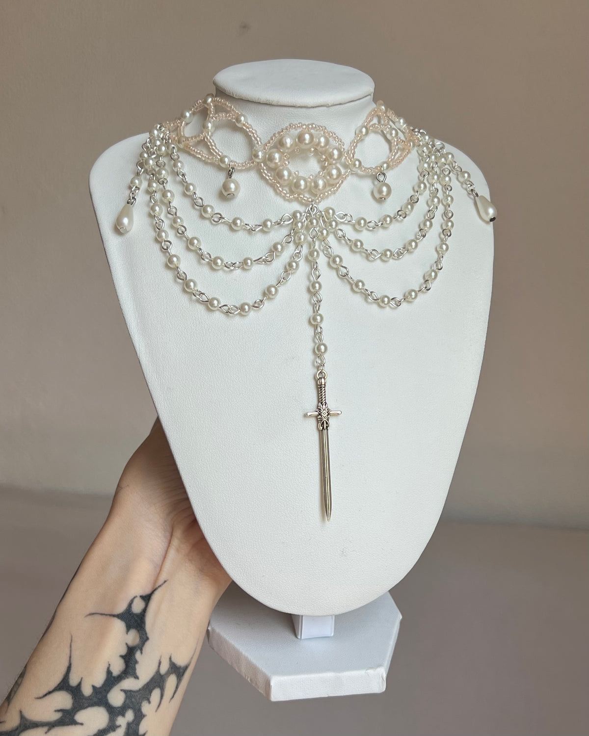 Choker « Soft Cloud »