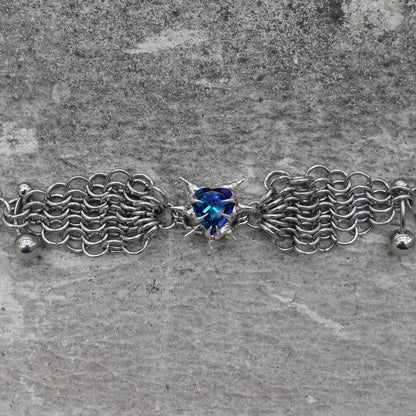 Choker « Sour » en chainmaille