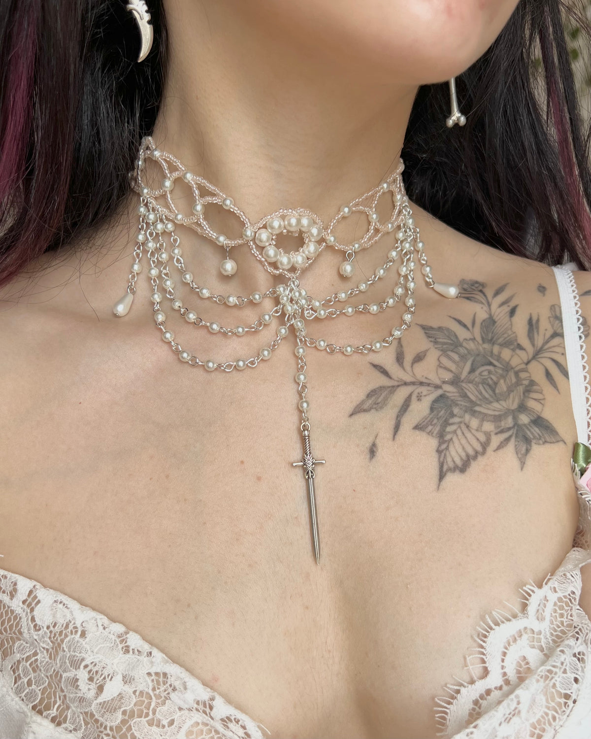 Choker « Soft Cloud »