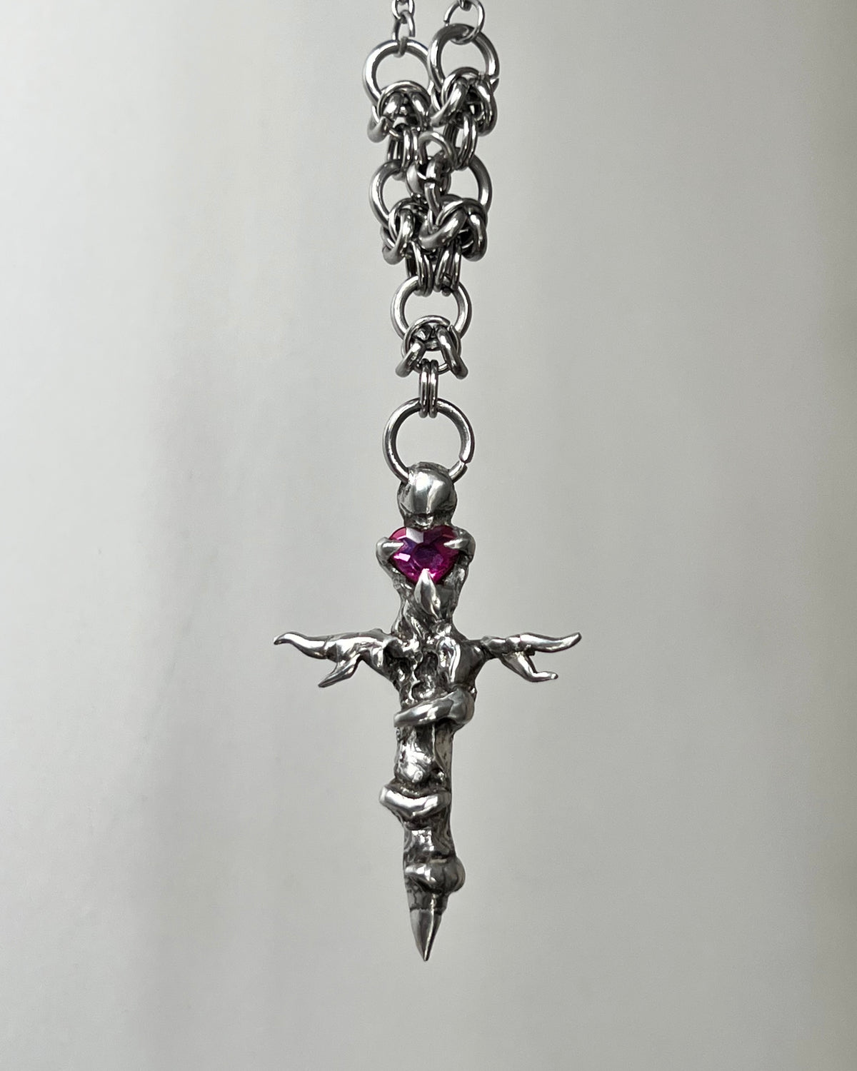 Pendentif « Pink Witch »